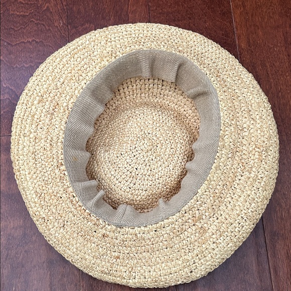 Vintage Woven Straw Sun Hat, Straight out of a 90s RomCom - Picture 13 of 13